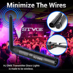HJ DMX Transmitter Disco Lights