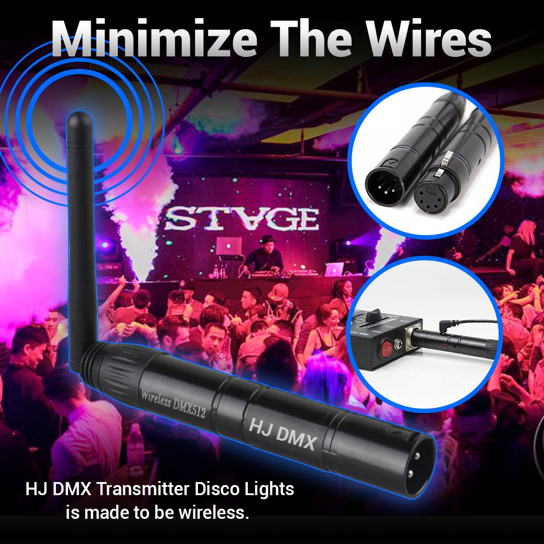 HJ DMX Transmitter Disco Lights