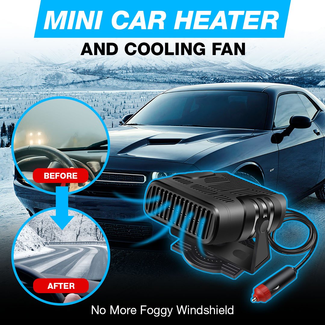 CZ 360° Portable Car Heater & Cooling Fan