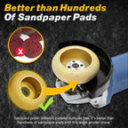 WoodShapes Concave Grooved Angle Grinder Stone