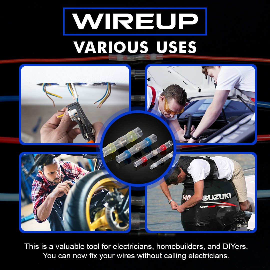 WireUp Heat Shrink Wire Connectors