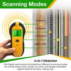 BY 4-in-1 LED Wall Scanner