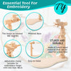 TY Adjustable Wooden Embroidery Stitching Frame