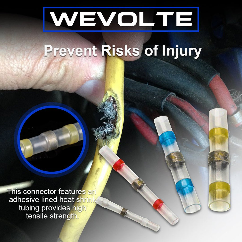 WeVolte Waterproof Solder Seal Wire Connectors