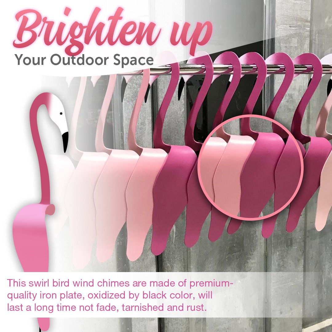 EDENIC Swirl Bird Wind Motion Decoration