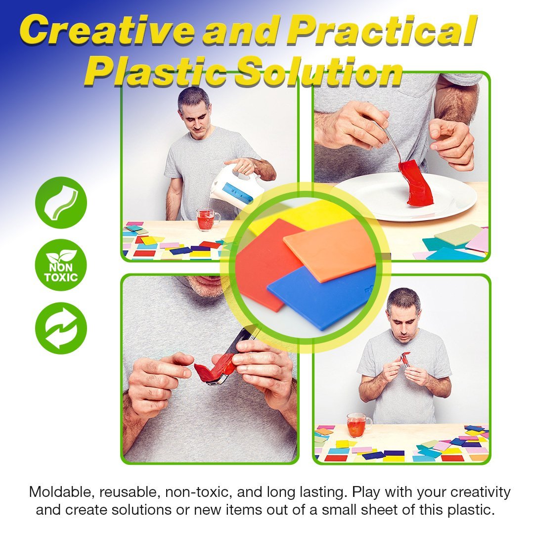 Melt & Fix Handy Moldable Bioplastic Sheet