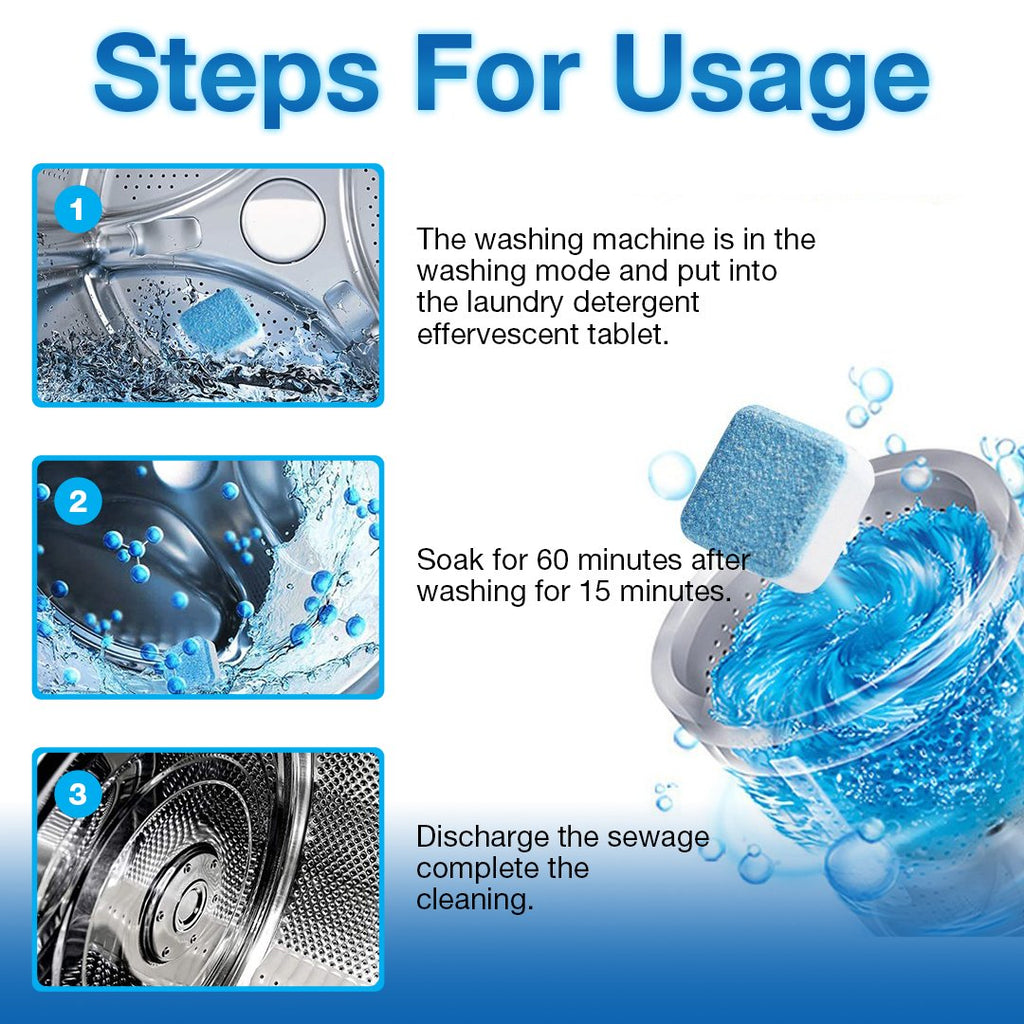 WashBuddy Washer Deep Cleaning Tablet