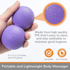 FitFlex Peanut Massage Yoga Ball