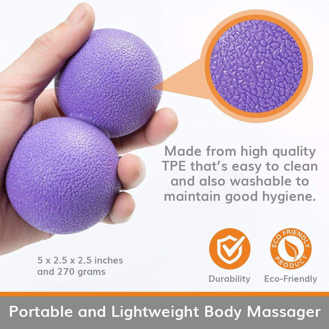 FitFlex Peanut Massage Yoga Ball