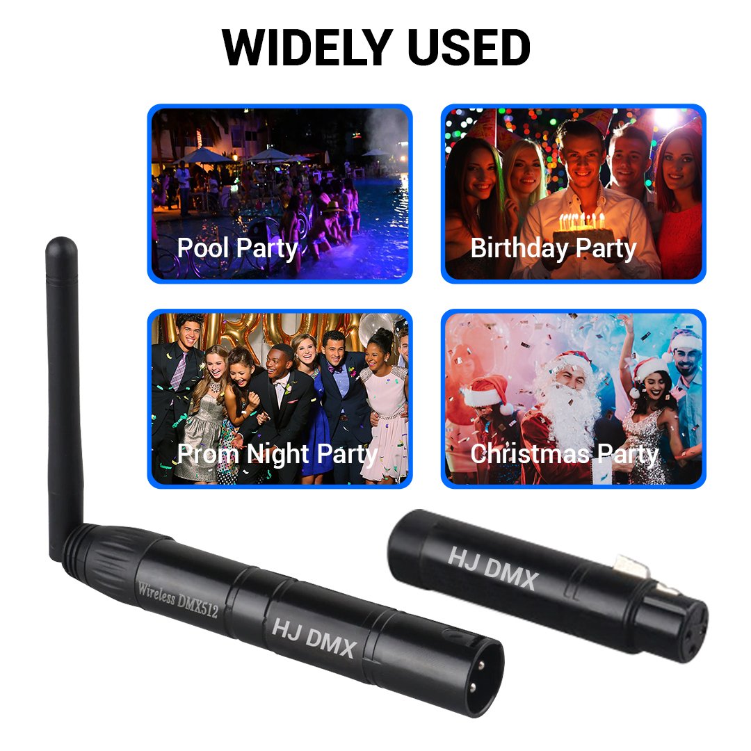 HJ DMX Transmitter Disco Lights
