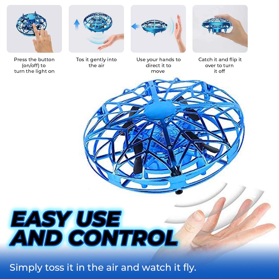 Motion Controlled UFO Drone Toy