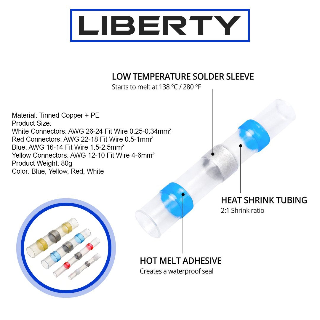 LIBERTY Heat Shrink Wire Connectors