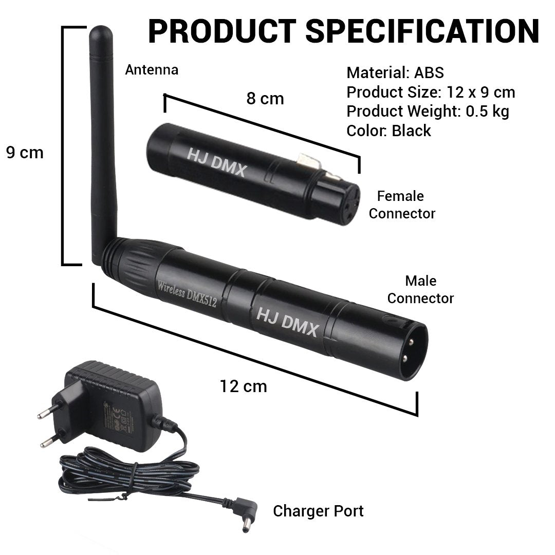 HJ DMX Transmitter Disco Lights