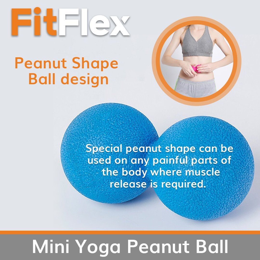 FitFlex Peanut Massage Yoga Ball