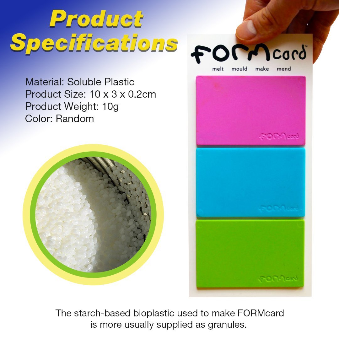 Melt & Fix Handy Moldable Bioplastic Sheet