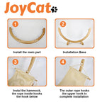 JOYCAT Modern Wood Cat Hammock