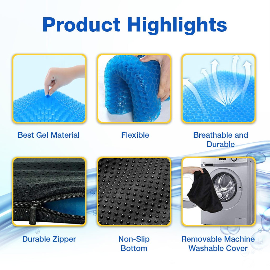 ROY Gel Flexible Seat Cushion