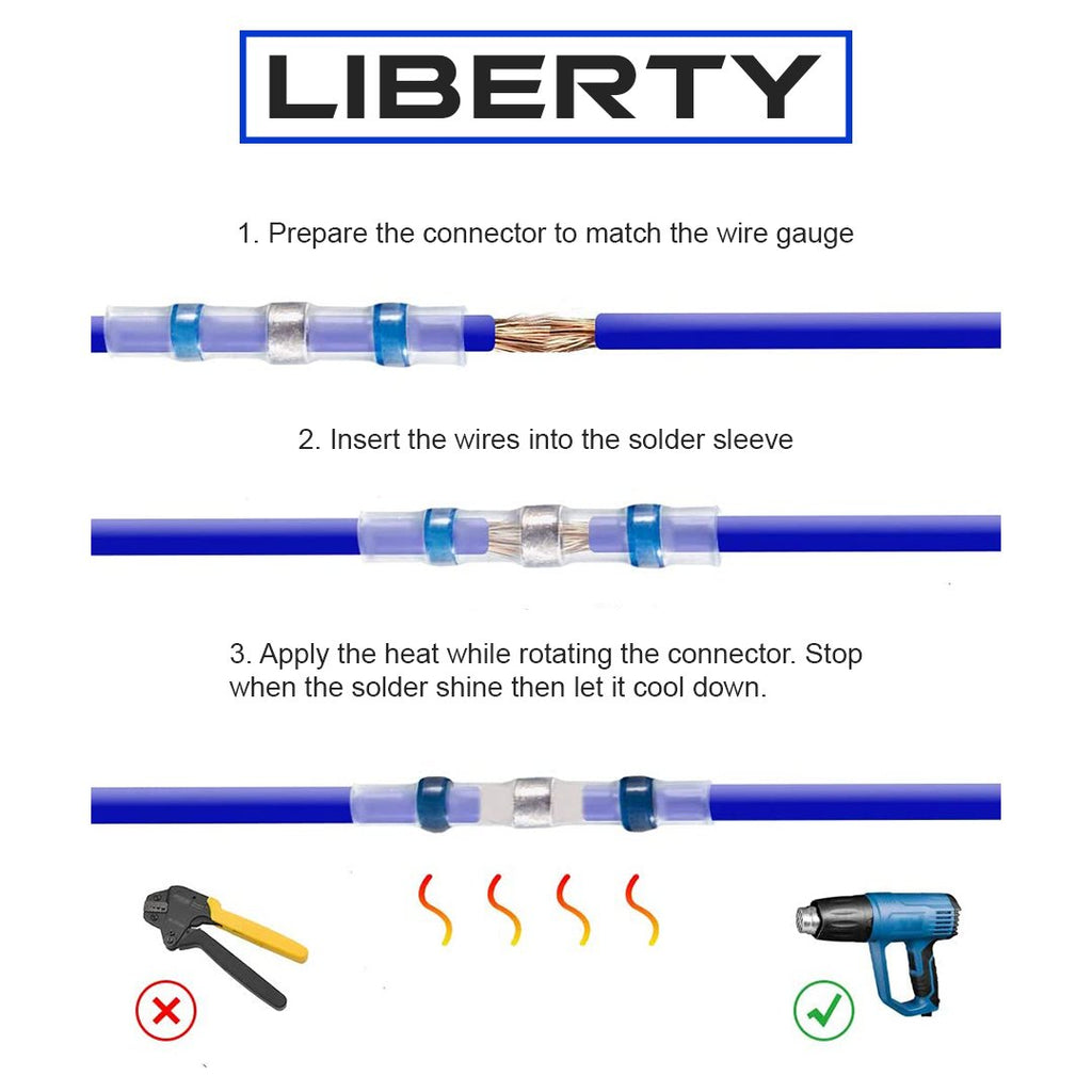 LIBERTY Heat Shrink Wire Connectors