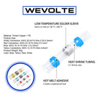WeVolte Waterproof Solder Seal Wire Connectors