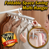 Foldable Space Saving Multi-Hanger