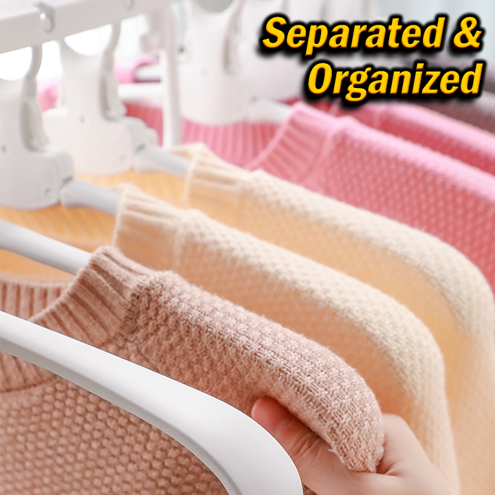 Foldable Space Saving Multi-Hanger