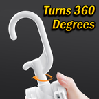 Foldable Space Saving Multi-Hanger