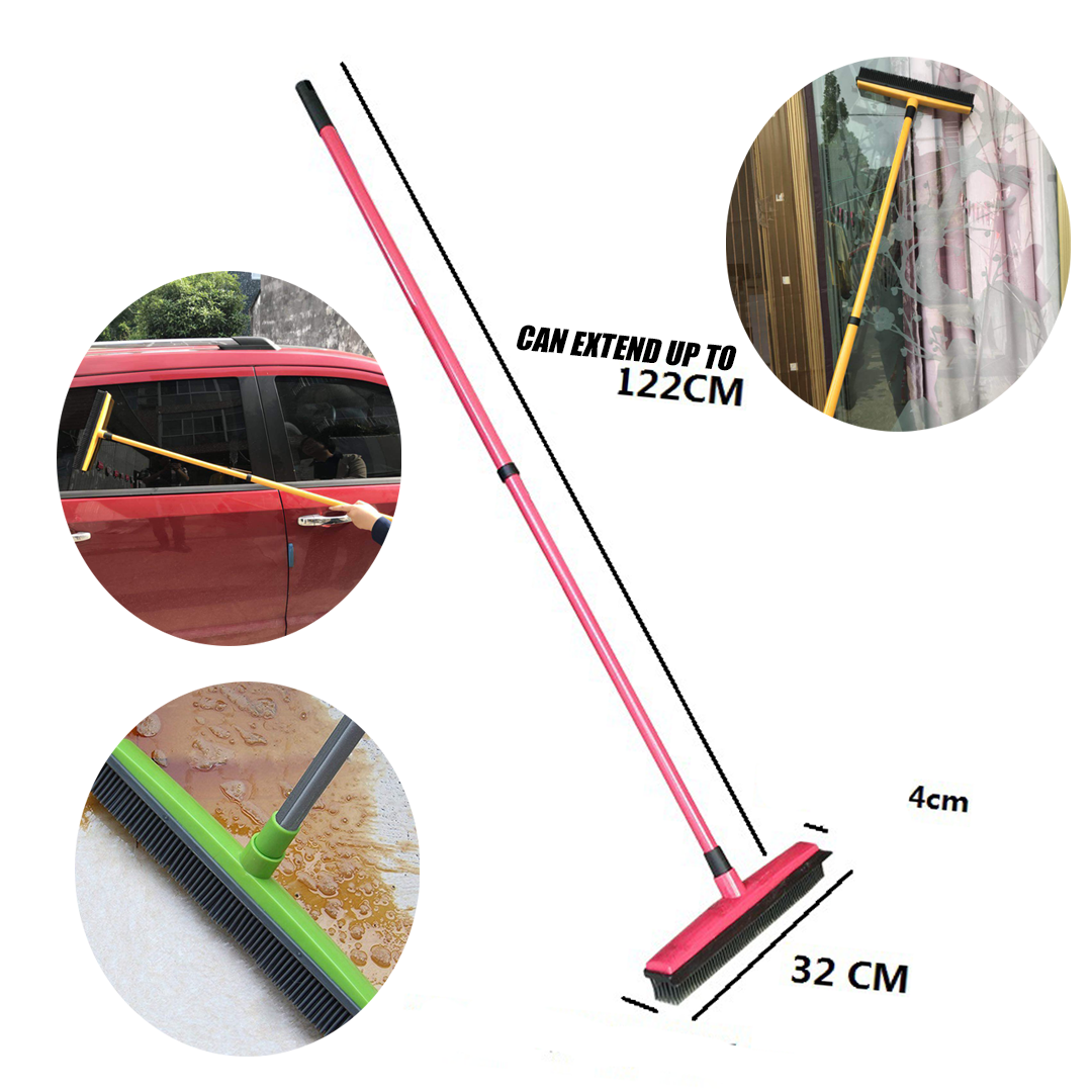 Rubber Hair Dust Broom