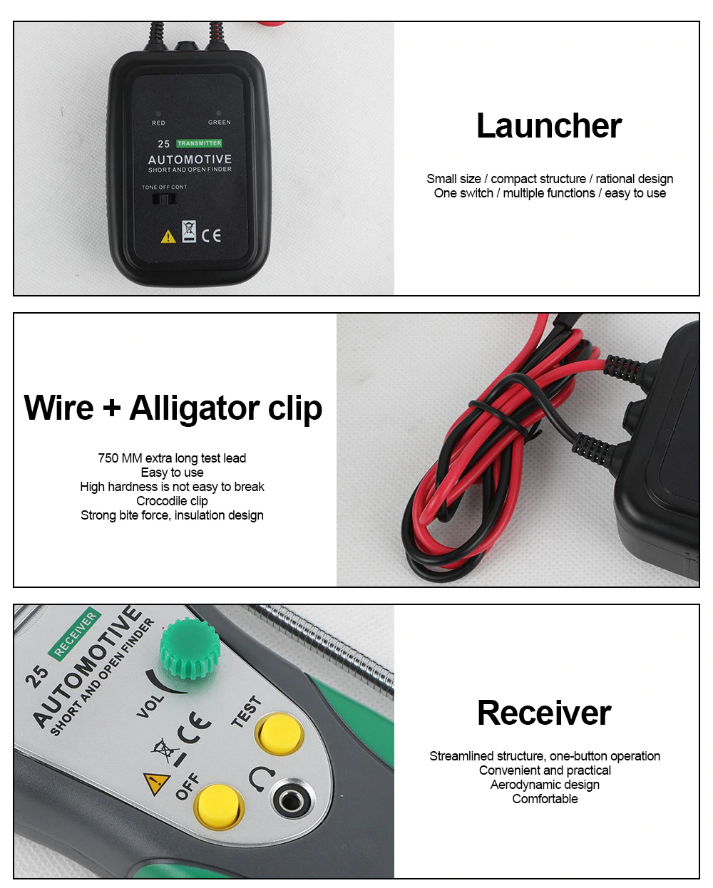 Digital Car Circuit Scanner Diagnostic Tool - 2020 Upgraded Version!