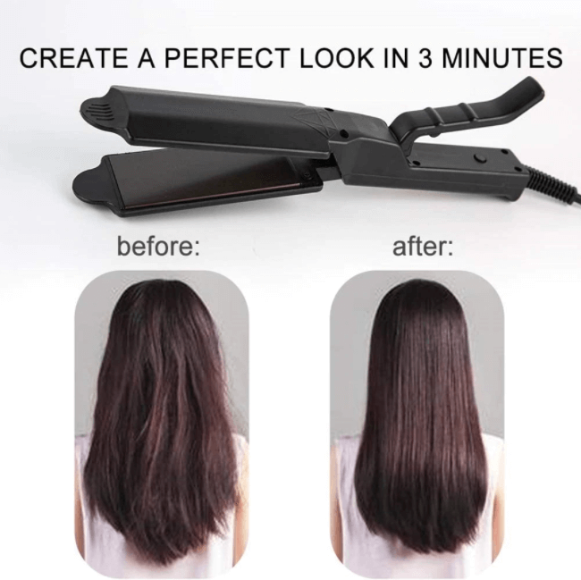 Ceramic Tourmaline Ionic Flat Iron Hair Straightener