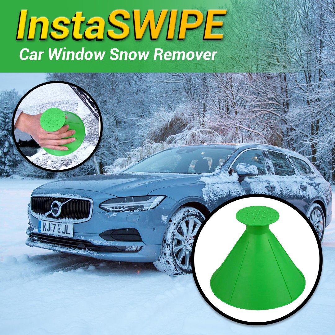 InstaSWIPE Car Window Snow Remover