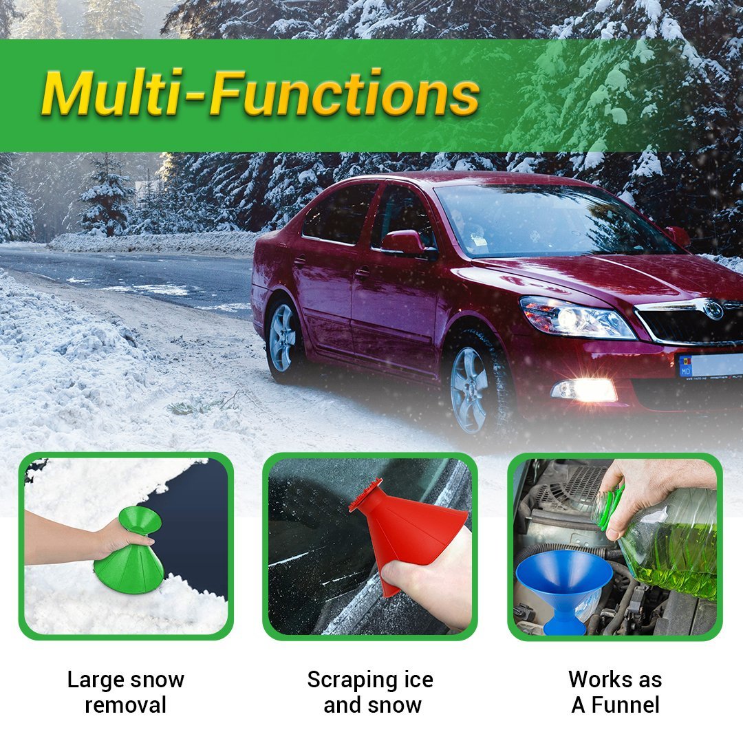 InstaSWIPE Car Window Snow Remover
