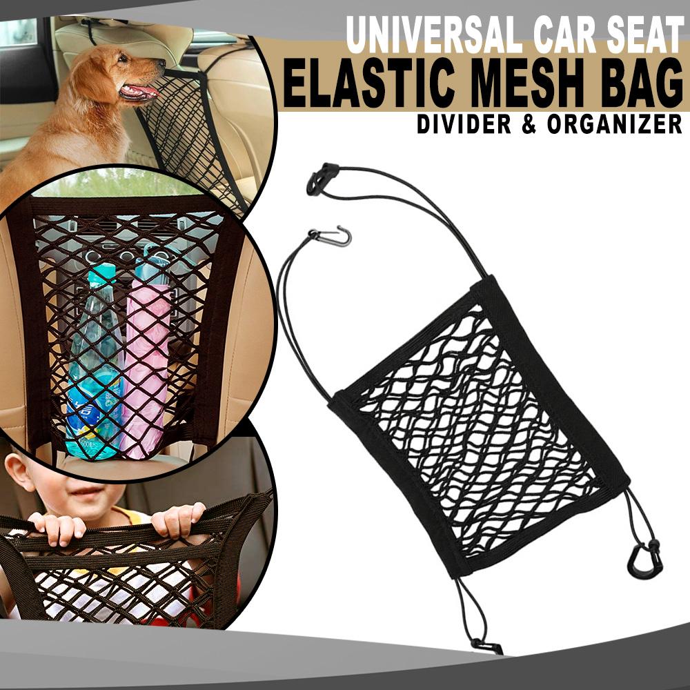 Universal Elastic Mesh Car Organizer and Divider
