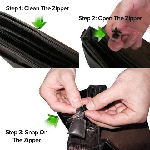 Universal Zipper Repair Kit (12 Piece Set)