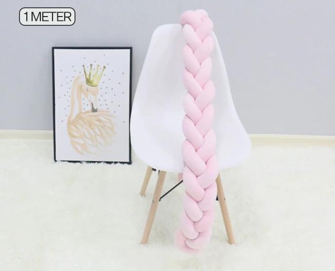 Braided Baby Crib Bumper