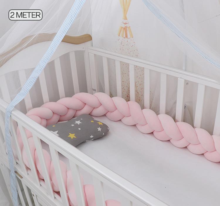 Braided Baby Crib Bumper