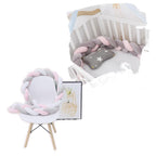 Braided Baby Crib Bumper