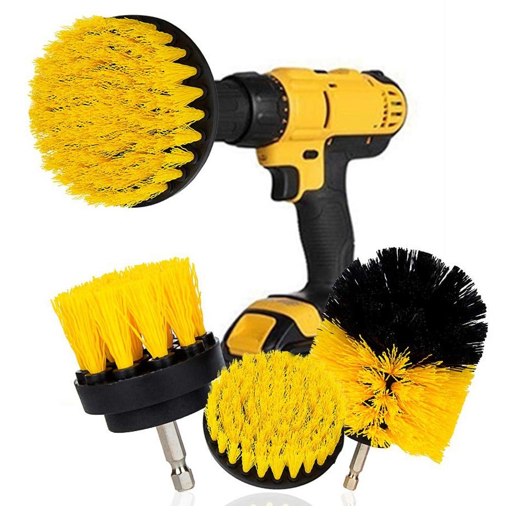 Drill Brush Scrubber - 3 Piece Set