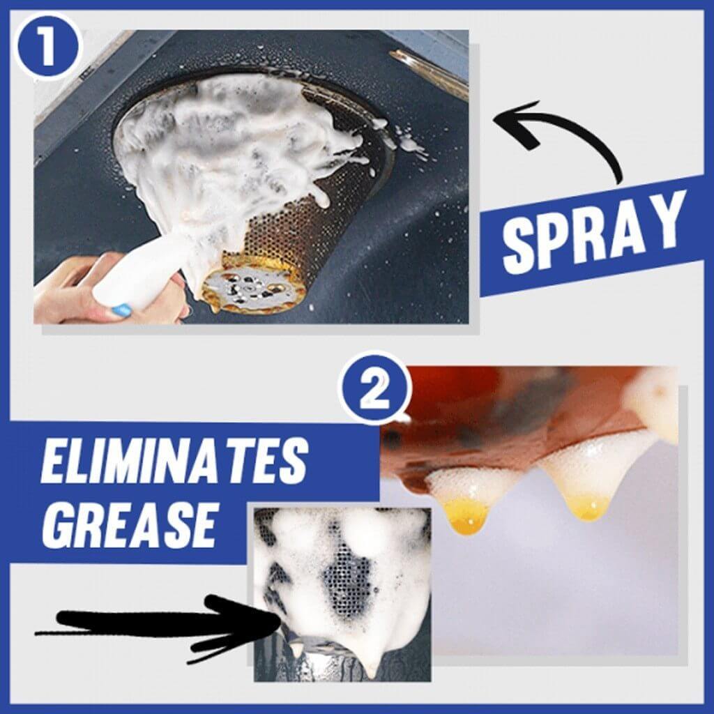 All-Purpose Rinse-Free Bubble Cleaner