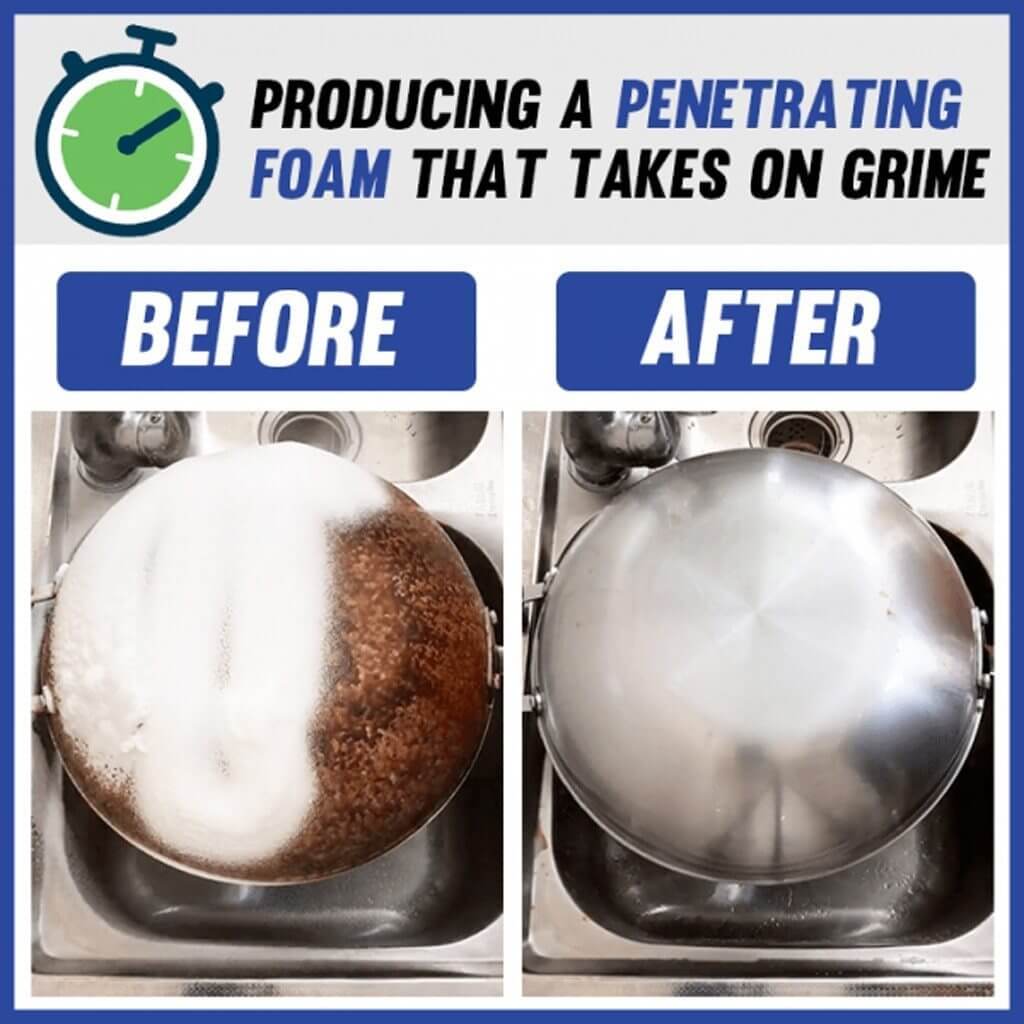 All-Purpose Rinse-Free Bubble Cleaner