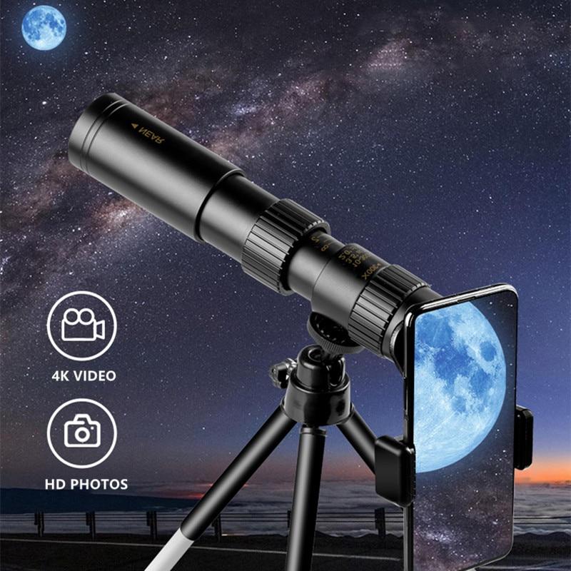 4K 10-300x40mm Zoom Phone Telescope