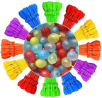 Quick Filling Water Balloons Kit - 120 Balloons Included