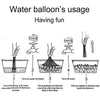 Quick Filling Water Balloons Kit - 120 Balloons Included
