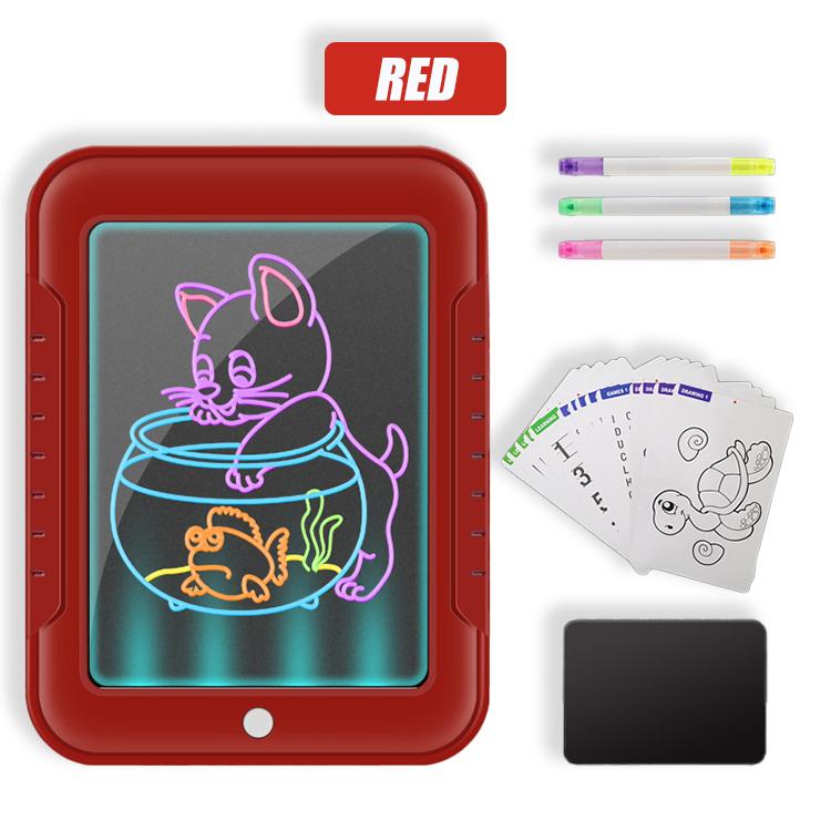 PIXXI 3D Glowing Neon Drawing Tablet