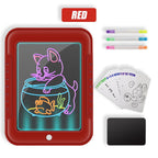 PIXXI 3D Glowing Neon Drawing Tablet