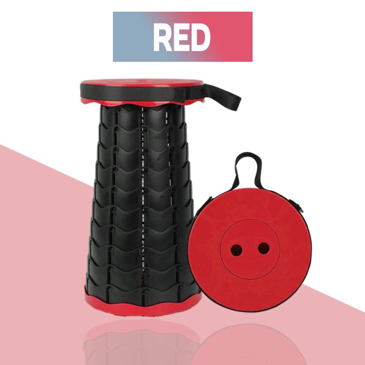Retractable Outdoor Cylinder Disc Stool