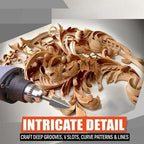 Wood Carving + Engraving Drill Bit Set