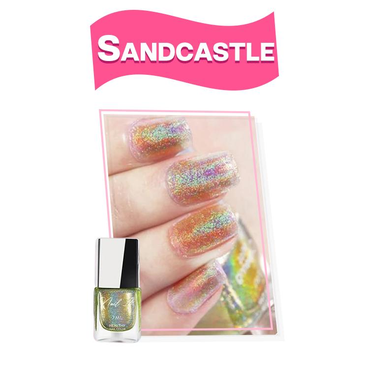 Holographic Laser Nail Polish