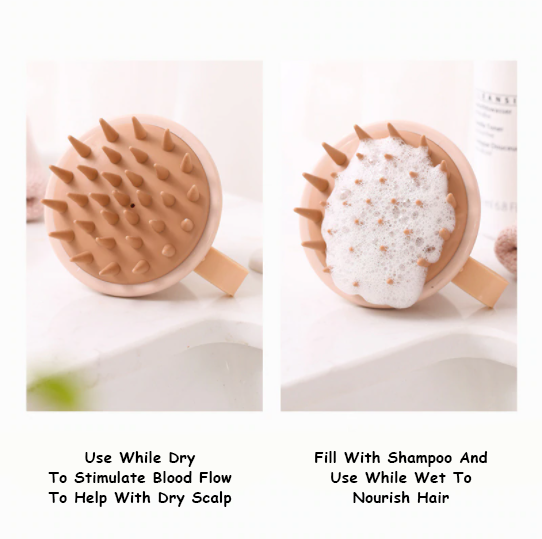 Multifunctional Scalp Massaging Brush