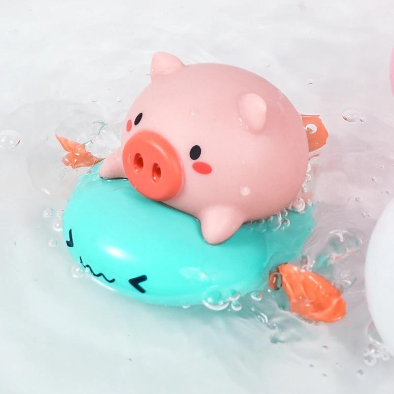 Cutesy Animal Clockwork Bath Toys