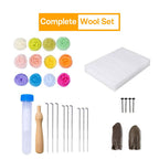 DIY Plushie Felting Wool Set